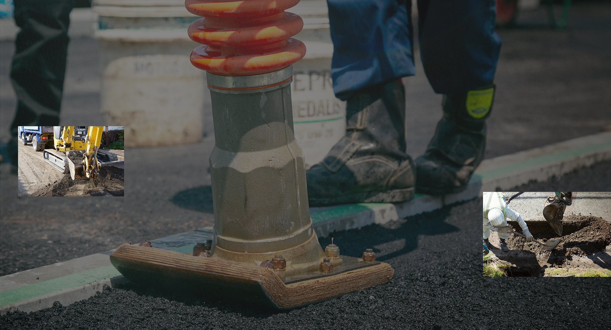 かたちあるものをつくる　いつもの安心と便利を守る、土木の力。